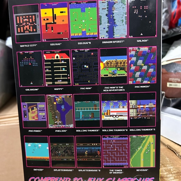 Namco museum old school games